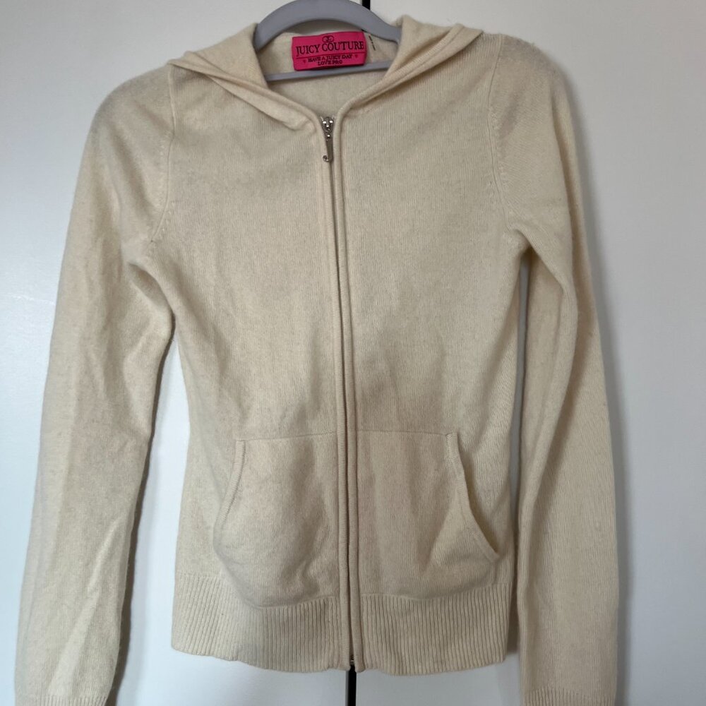 Juicy Couture cashmere sweatshirt